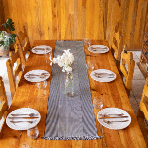 Camino de mesa Cebra