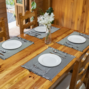 Mantel individual Cebra 4 piezas